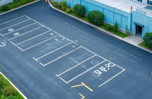 道路劃線，車位劃線，停車位劃線